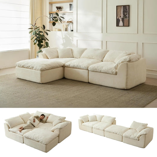 Cozy Cloud Sectional Sofa